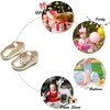 image:imageSoft Sole Baby Dress Shoes  Infant Baby Walking Shoes Moccasinss Rubber Sole Crib ShoesB8727gold