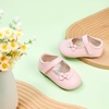 image:imageSoft Sole Baby Dress Shoes  Infant Baby Walking Shoes Moccasinss Rubber Sole Crib ShoesB8727pink