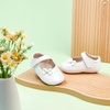 image:imageSoft Sole Baby Dress Shoes  Infant Baby Walking Shoes Moccasinss Rubber Sole Crib ShoesB8727white