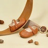 image:imageSoft Sole Baby Dress Shoes  Infant Baby Walking Shoes Moccasinss Rubber Sole Crib ShoesB8728brown