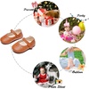 image:imageSoft Sole Baby Dress Shoes  Infant Baby Walking Shoes Moccasinss Rubber Sole Crib ShoesB8728brown