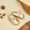image:imageSoft Sole Baby Dress Shoes  Infant Baby Walking Shoes Moccasinss Rubber Sole Crib ShoesB8728gold