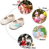 image:imageSoft Sole Baby Dress Shoes  Infant Baby Walking Shoes Moccasinss Rubber Sole Crib ShoesB8729apricot