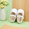 image:imageSoft Sole Baby Dress Shoes  Infant Baby Walking Shoes Moccasinss Rubber Sole Crib ShoesB8729white