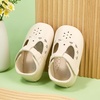 image:imageSoft Sole Baby Dress Shoes  Infant Baby Walking Shoes Moccasinss Rubber Sole Crib ShoesB8730beige