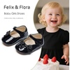 image:imageSoft Sole Baby Dress Shoes  Infant Baby Walking Shoes Moccasinss Rubber Sole Crib ShoesBn36black
