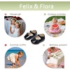 image:imageSoft Sole Baby Dress Shoes  Infant Baby Walking Shoes Moccasinss Rubber Sole Crib ShoesBn36black