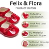 image:imageSoft Sole Baby Dress Shoes  Infant Baby Walking Shoes Moccasinss Rubber Sole Crib ShoesBn36red