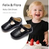 image:imageSoft Sole Baby Dress Shoes  Infant Baby Walking Shoes Moccasinss Rubber Sole Crib ShoesBn40black