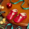 image:imageSoft Sole Baby Dress Shoes  Infant Baby Walking Shoes Moccasinss Rubber Sole Crib ShoesBn40red
