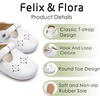 image:imageSoft Sole Baby Dress Shoes  Infant Baby Walking Shoes Moccasinss Rubber Sole Crib ShoesBn40white