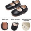 image:imageSoft Sole Baby Shoes  Infant Baby Walking Shoes Moccasins Rubber Sole Crib Shoes8525 Black