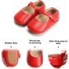 image:imageSoft Sole Baby Shoes  Infant Baby Walking Shoes Moccasins Rubber Sole Crib Shoes8525 Red