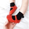 image:imageSoft Sole Baby Shoes  Infant Baby Walking Shoes Moccasins Rubber Sole Crib Shoes8525 Red