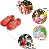 image:imageSoft Sole Baby Shoes  Infant Baby Walking Shoes Moccasins Rubber Sole Crib Shoes8525 Red