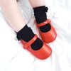 image:imageSoft Sole Baby Shoes  Infant Baby Walking Shoes Moccasins Rubber Sole Crib Shoes8525 Red