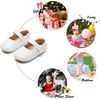 image:imageSoft Sole Baby Shoes  Infant Baby Walking Shoes Moccasins Rubber Sole Crib Shoes8525 White
