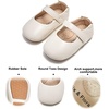 image:imageSoft Sole Baby Shoes  Infant Baby Walking Shoes Moccasins Rubber Sole Crib Shoes8525beige