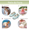image:imageSoft Sole Baby Shoes  Infant Baby Walking Shoes Moccasins Rubber Sole Crib ShoesB05blue