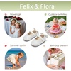 image:imageSoft Sole Baby Shoes  Infant Baby Walking Shoes Moccasins Rubber Sole Crib ShoesB05gl White