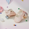 image:imageSoft Sole Baby Shoes  Infant Baby Walking Shoes Moccasins Rubber Sole Crib ShoesB05light Pink