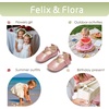 image:imageSoft Sole Baby Shoes  Infant Baby Walking Shoes Moccasins Rubber Sole Crib ShoesB05pink
