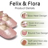 image:imageSoft Sole Baby Shoes  Infant Baby Walking Shoes Moccasins Rubber Sole Crib ShoesB05pink