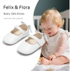 image:imageSoft Sole Baby Shoes  Infant Baby Walking Shoes Moccasins Rubber Sole Crib ShoesB05white