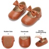image:imageSoft Sole Baby Shoes  Infant Baby Walking Shoes Moccasins Rubber Sole Crib ShoesB23brown