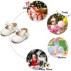 image:imageSoft Sole Baby Shoes  Infant Baby Walking Shoes Moccasins Rubber Sole Crib ShoesB23ivory White