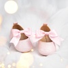 image:imageSoft Sole Baby Shoes  Infant Baby Walking Shoes Moccasins Rubber Sole Crib ShoesB6638glitter Light Pink