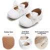 image:imageSoft Sole Baby Shoes  Infant Baby Walking Shoes Moccasins Rubber Sole Crib ShoesB6638white