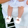 image:imageSoft Sole Baby Shoes  Infant Baby Walking Shoes Moccasins Rubber Sole Crib ShoesB6638white