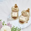 image:imageSoft Sole Baby Shoes  Infant Baby Walking Shoes Moccasins Rubber Sole Crib ShoesB8529gold