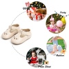 image:imageSoft Sole Baby Shoes  Infant Baby Walking Shoes Moccasins Rubber Sole Crib ShoesB8710beige