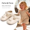 image:imageSoft Sole Baby Shoes  Infant Baby Walking Shoes Moccasins Rubber Sole Crib ShoesB8710beige