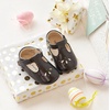 image:imageSoft Sole Baby Shoes  Infant Baby Walking Shoes Moccasins Rubber Sole Crib ShoesB8710black