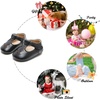 image:imageSoft Sole Baby Shoes  Infant Baby Walking Shoes Moccasins Rubber Sole Crib ShoesB8710black