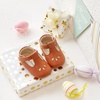 image:imageSoft Sole Baby Shoes  Infant Baby Walking Shoes Moccasins Rubber Sole Crib ShoesB8710brown