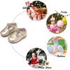 image:imageSoft Sole Baby Shoes  Infant Baby Walking Shoes Moccasins Rubber Sole Crib ShoesB8710gold