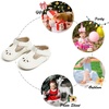 image:imageSoft Sole Baby Shoes  Infant Baby Walking Shoes Moccasins Rubber Sole Crib ShoesB8710ivory White