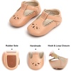 image:imageSoft Sole Baby Shoes  Infant Baby Walking Shoes Moccasins Rubber Sole Crib ShoesB8710nude