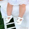 image:imageSoft Sole Baby Shoes  Infant Baby Walking Shoes Moccasins Rubber Sole Crib ShoesB8710white