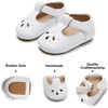 image:imageSoft Sole Baby Shoes  Infant Baby Walking Shoes Moccasins Rubber Sole Crib ShoesB8710white