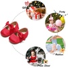 image:imageSoft Sole Baby Shoes  Infant Baby Walking Shoes Moccasins Rubber Sole Crib ShoesB8713red