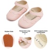 image:imageSoft Sole Baby Shoes  Infant Baby Walking Shoes Moccasins Rubber Sole Crib ShoesBaby8524fl Pink