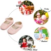 image:imageSoft Sole Baby Shoes  Infant Baby Walking Shoes Moccasins Rubber Sole Crib ShoesBaby8524fl Pink
