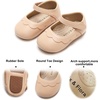 image:imageSoft Sole Baby Shoes  Infant Baby Walking Shoes Moccasins Rubber Sole Crib ShoesBaby8524nude