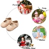 image:imageSoft Sole Baby Shoes  Infant Baby Walking Shoes Moccasins Rubber Sole Crib ShoesBaby8524nude