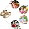 image:imageSoft Sole Baby Shoes  Infant Baby Walking Shoes Moccasins Rubber Sole Crib ShoesGolden